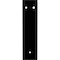 Ekena Millwork Hamilton Steel Bracket, Hammered Black 2"W x 8"D x 8"H BKTM02X08X08HAHBL - alternate 3